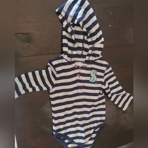 MARINERS Team athletics baby onesies